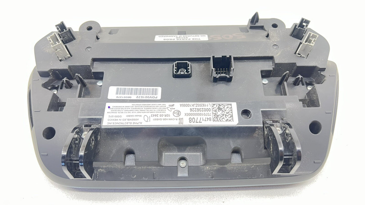19-24 CHEVROLET CAMARO ZL1 SS NAVIGATION RADIO DISPLAY SCREEN 84717708 OEM