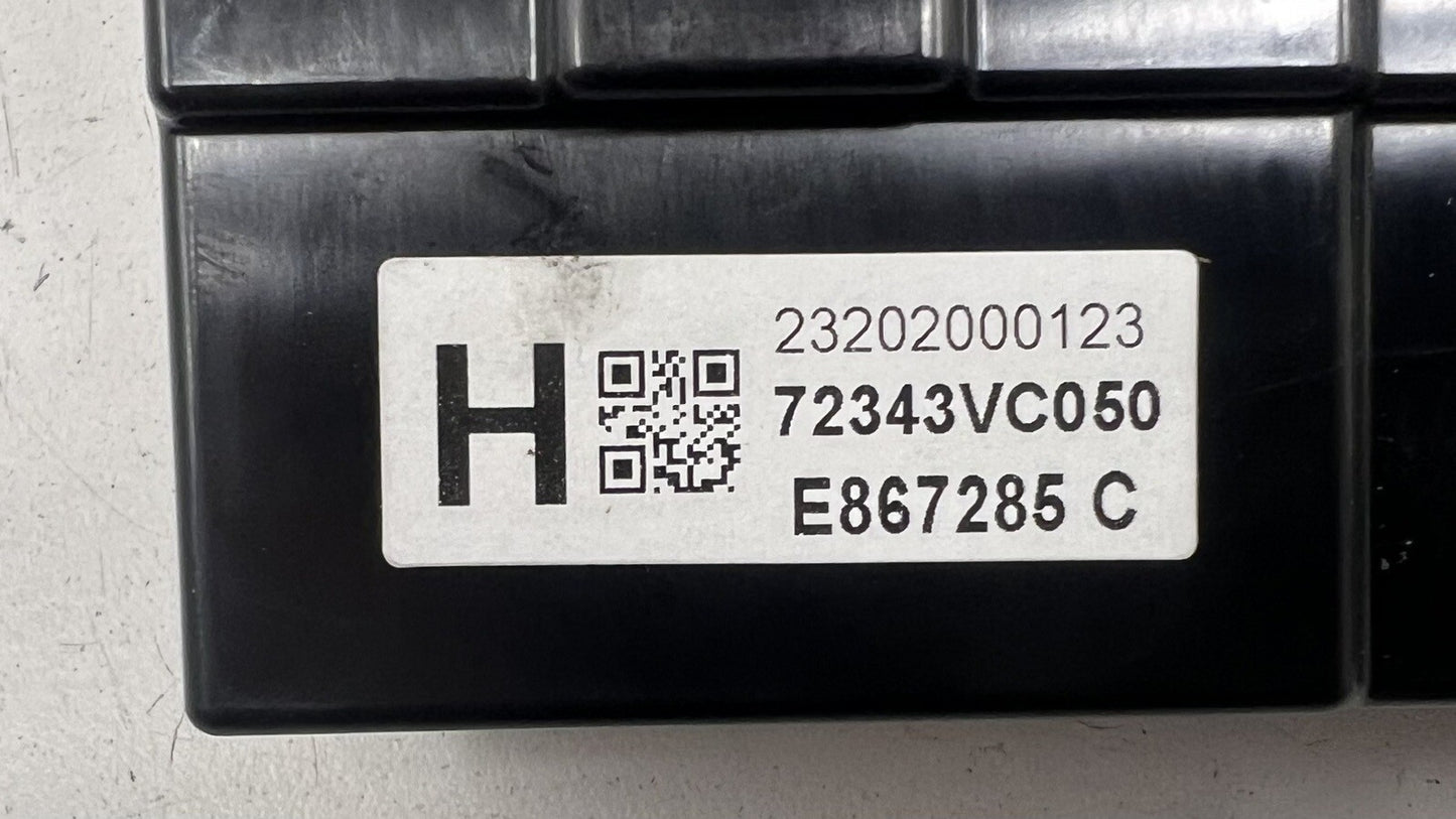 22-24 SUBARU WRX HEATER CORE BOX HVAC ELECTRONIC CONTROL MODULE 72343VC050 OEM