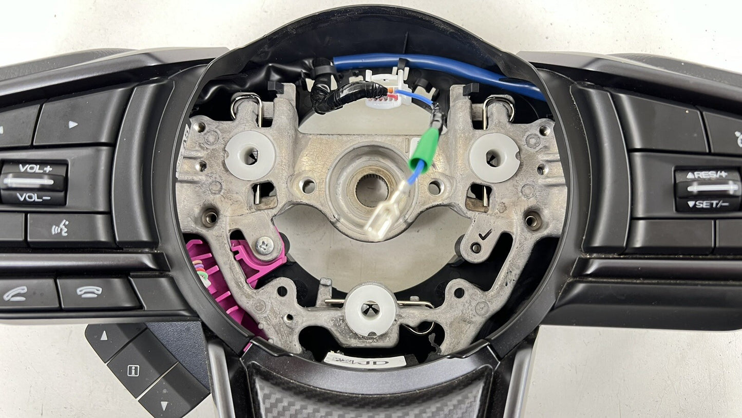 22-26 Subaru WRX Driver Steering Wheel With Paddle Shifters Leather Black OEM