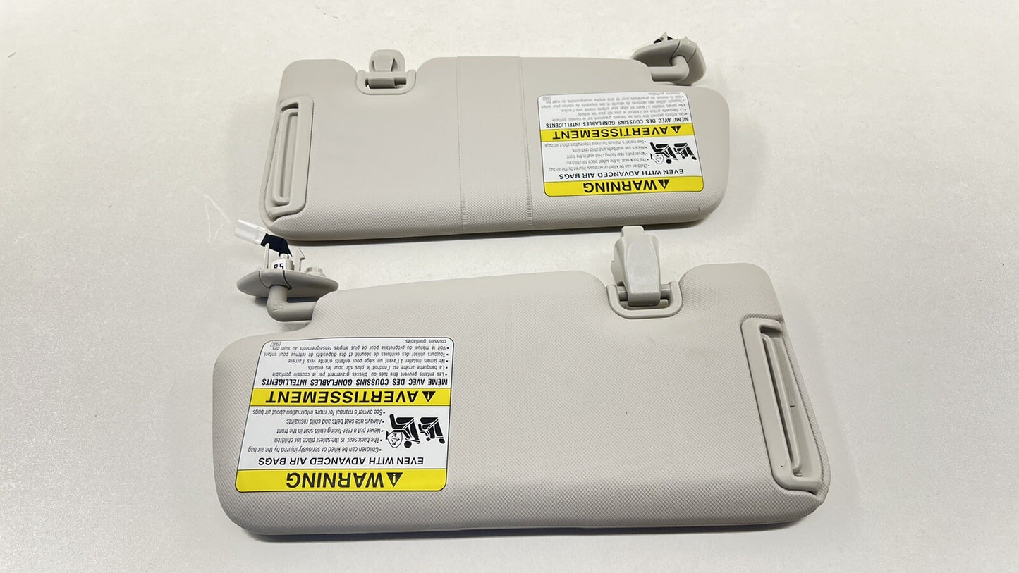 24-26 Subaru Crosstrek Sunvisor Sun Visor Shade Pair Left & Right OEM