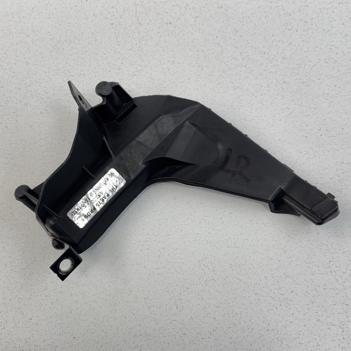 08-15 Audi TT Driver Left Rear Bumper Bracket Mount Pair OEM