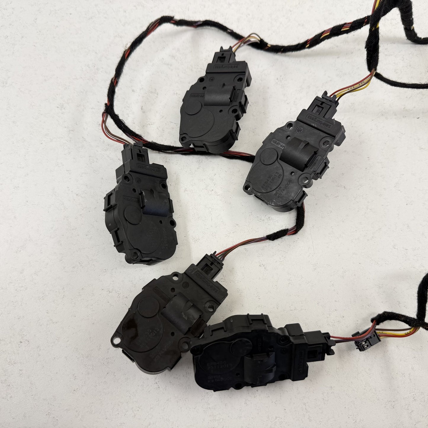 2008-2014 Mercedes C250 W204 HVAC AC Flap Air Door Actuator Servo Motor Set OEM