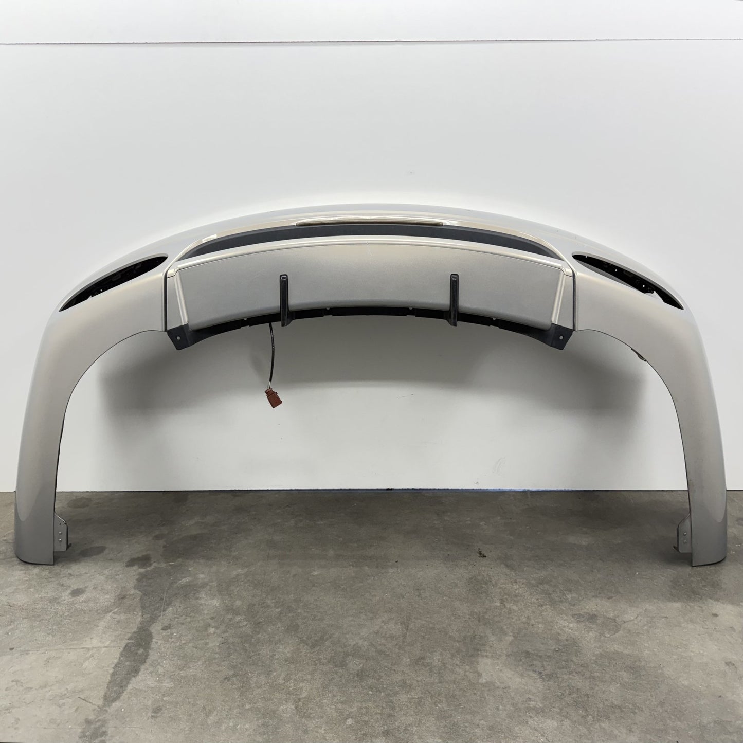 14-18 Bentley Flying Spur Rear Bumper Cover Complete W/ Diffuser & Sensors OEM