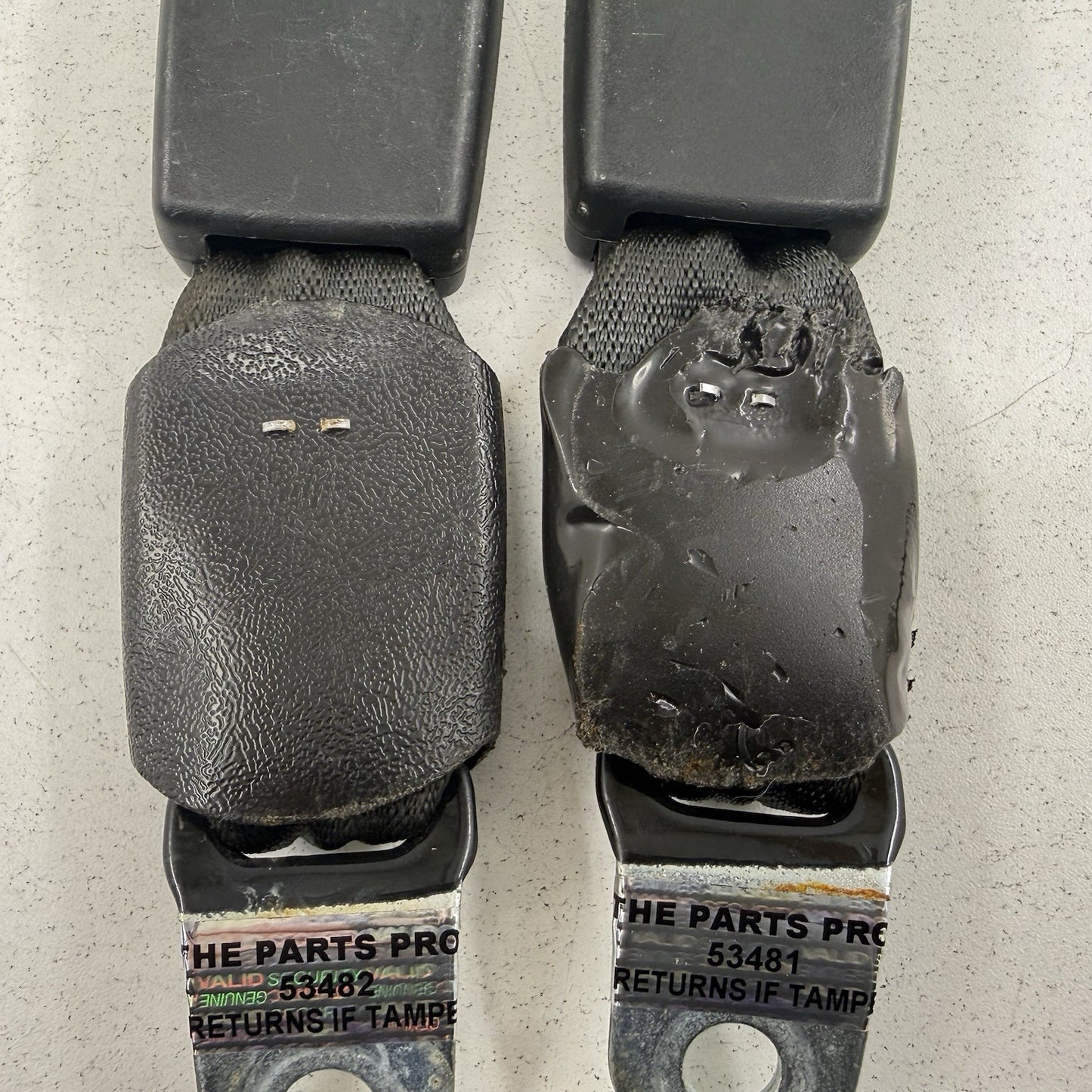 16-24 Chevrolet Camaro Rear Seat Belt Seatbelt Buckle Pair Left & Right OEM