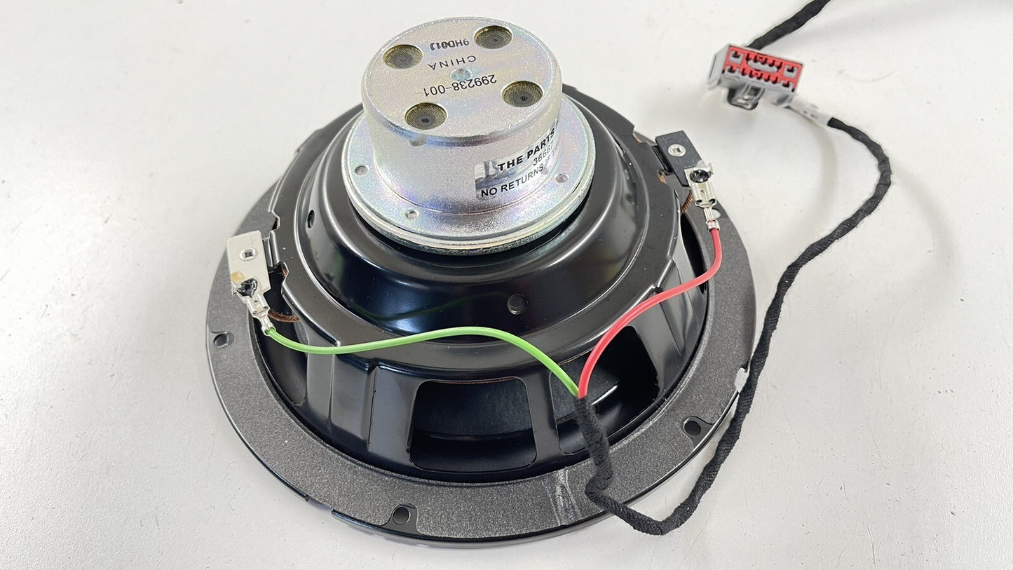 10-16 PORSCHE PANAMERA REAR SUBWOOFER BASSBOX SPEAKER 299238-001 OEM