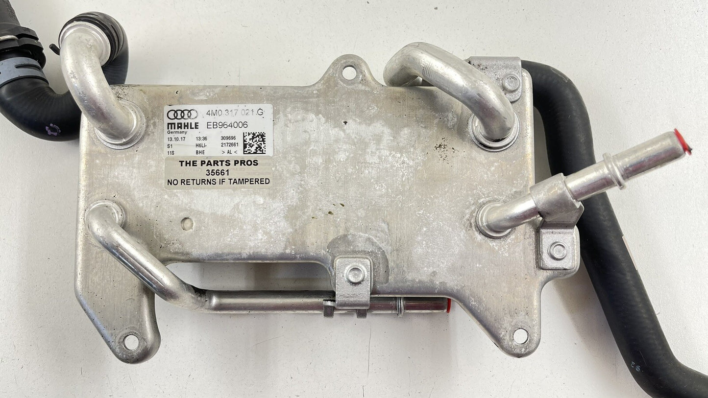 18-23 AUDI S4 S5 TRANSMISSION OIL COOLER HEAT EXCHANGER 4M0317021G OEM