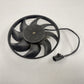 05-12 Porsche 911 997 Driver Left Front Radiator Cooling Fan Motor W/ Blade OEM