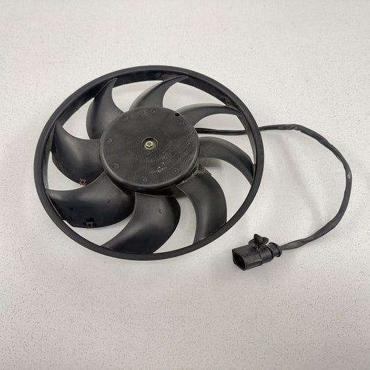 05-12 Porsche 911 997 Driver Left Front Radiator Cooling Fan Motor W/ Blade OEM