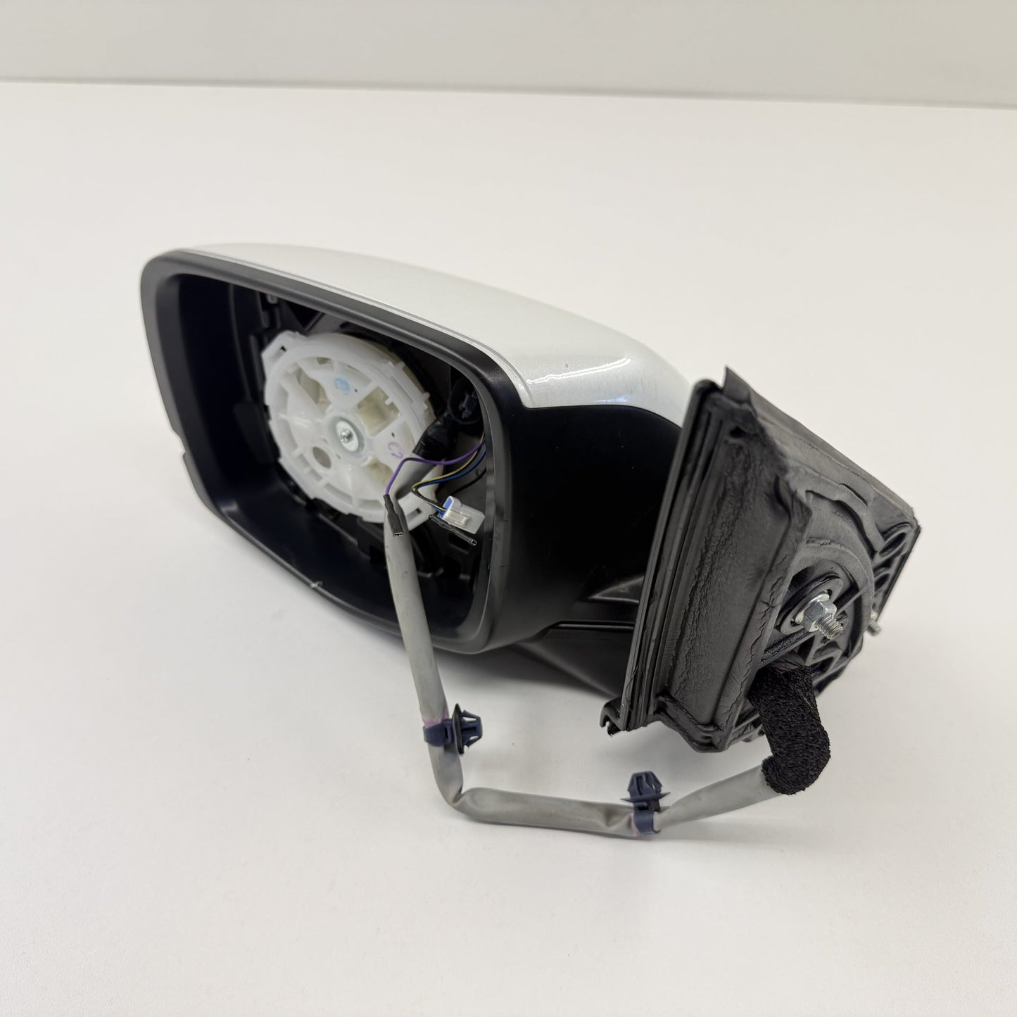 2023-2025 Honda Pilot Driver Left Front Door Mirror Side View White OEM