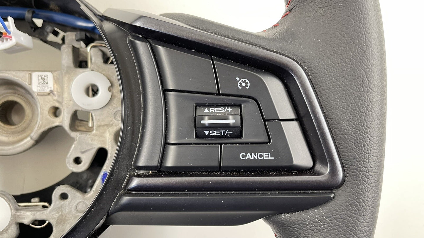 22-26 Subaru WRX Driver Steering Wheel With Paddle Shifters Leather Black OEM