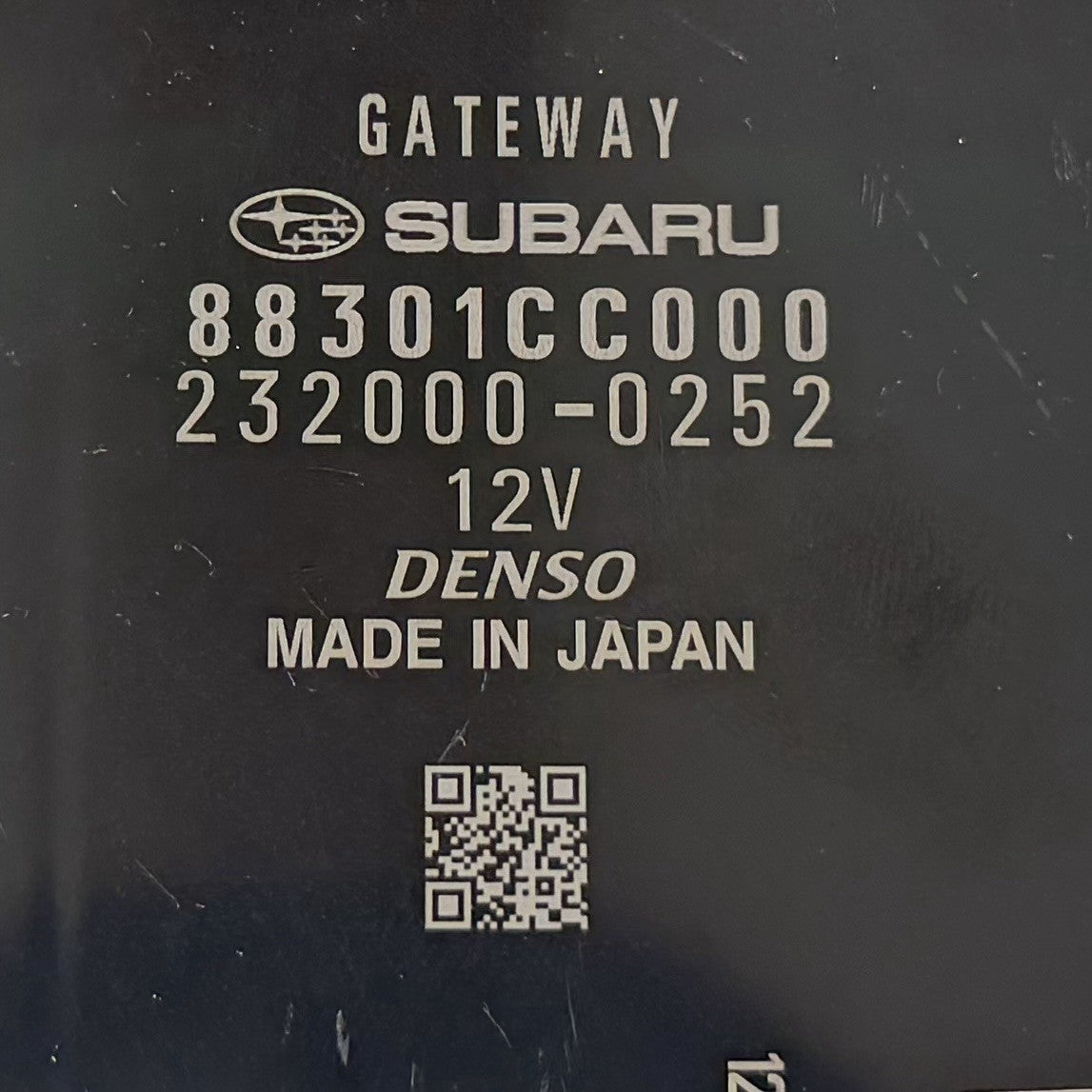 22-26 Toyota GR86 Front Central Gateway Control Module 88301CC000 OEM