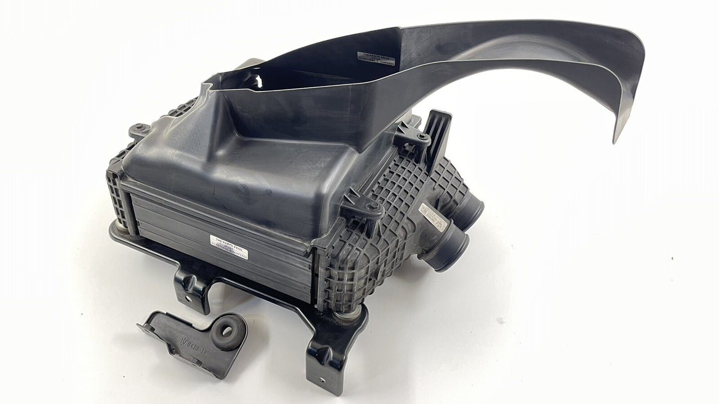 14-17 MASERATI GHIBLI DRIVER LEFT TURBO INTERCOOLER W/ DUCT 670009834 OEM