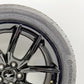 24-26 Ford Mustang GT  U Spoke Wheel Rim With Tire 19" 19x8.5 Black Factory OEM