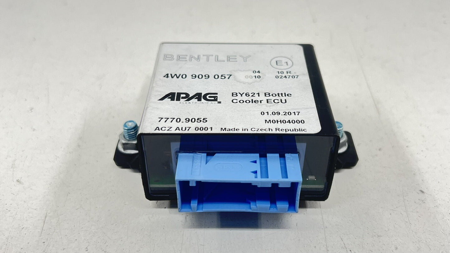 13-18 BENTLEY FLYING SPUR BOTTLE COOLER ECU CONTROL MODULE 4W0 909 057 OEM
