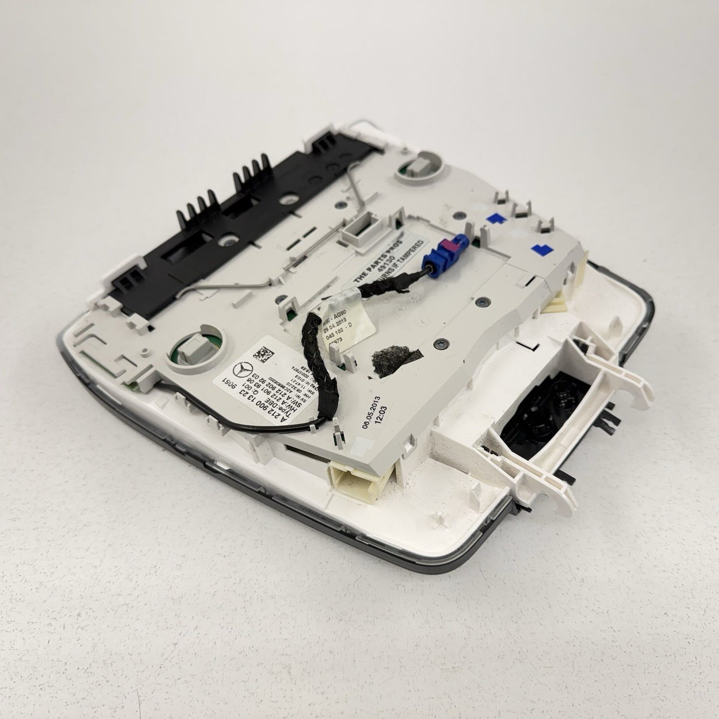 14-16 Mercedes W212 E350 Front Overhead Console Dome Reading Light Lamp OEM