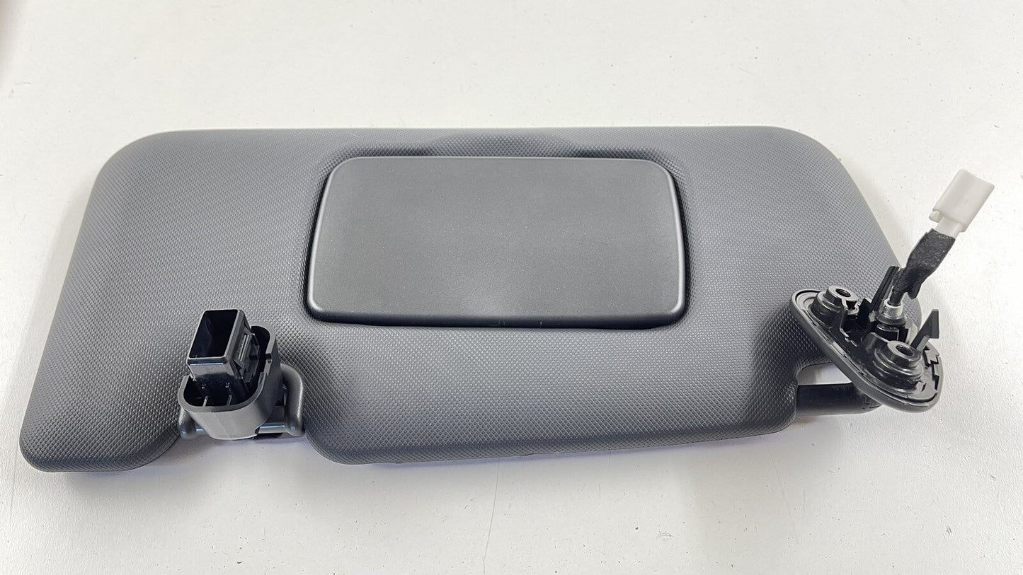 2022 SUBARU WRX DRIVER LEFT FRONT SUNVISOR SUN VISOR SHADE BLACK OEM