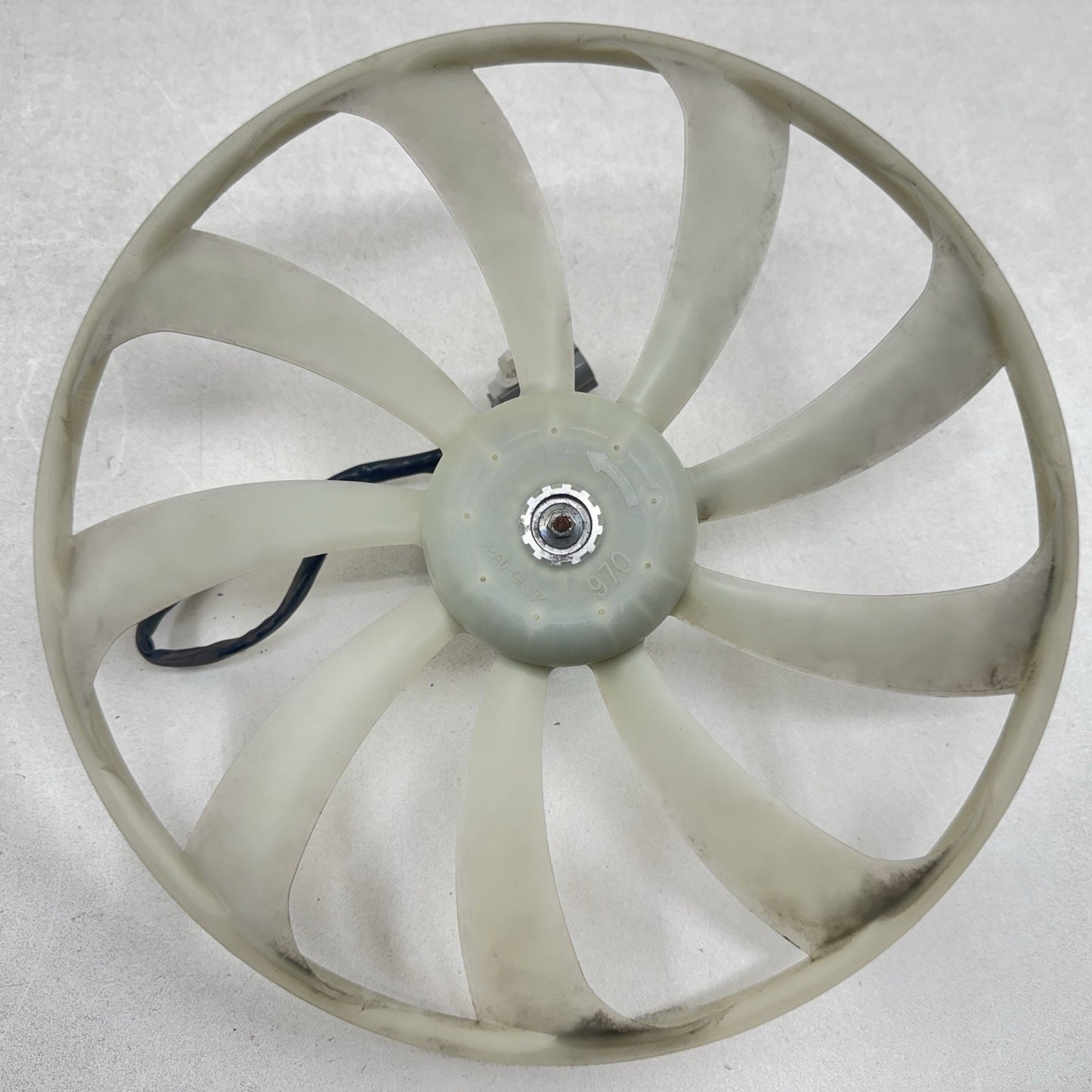 12-17 Toyota Camry Radiator Cooling Fan Motor With Fan Blade Pair OEM