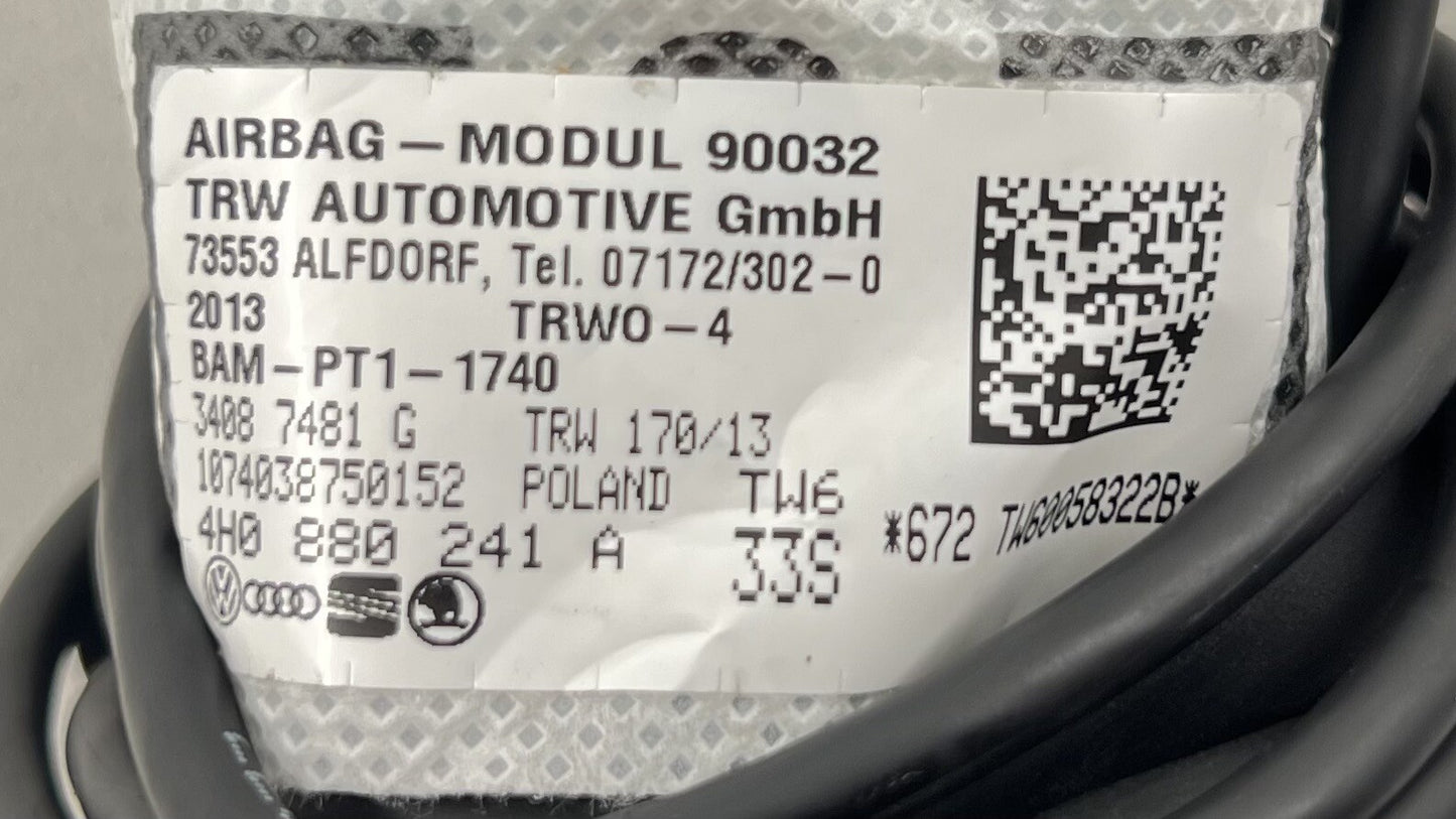 13-18 BENTLEY FLYING SPUR DRIVER LEFT FRONT SEAT AIRBAG SRS 4H0 880 241 A OEM