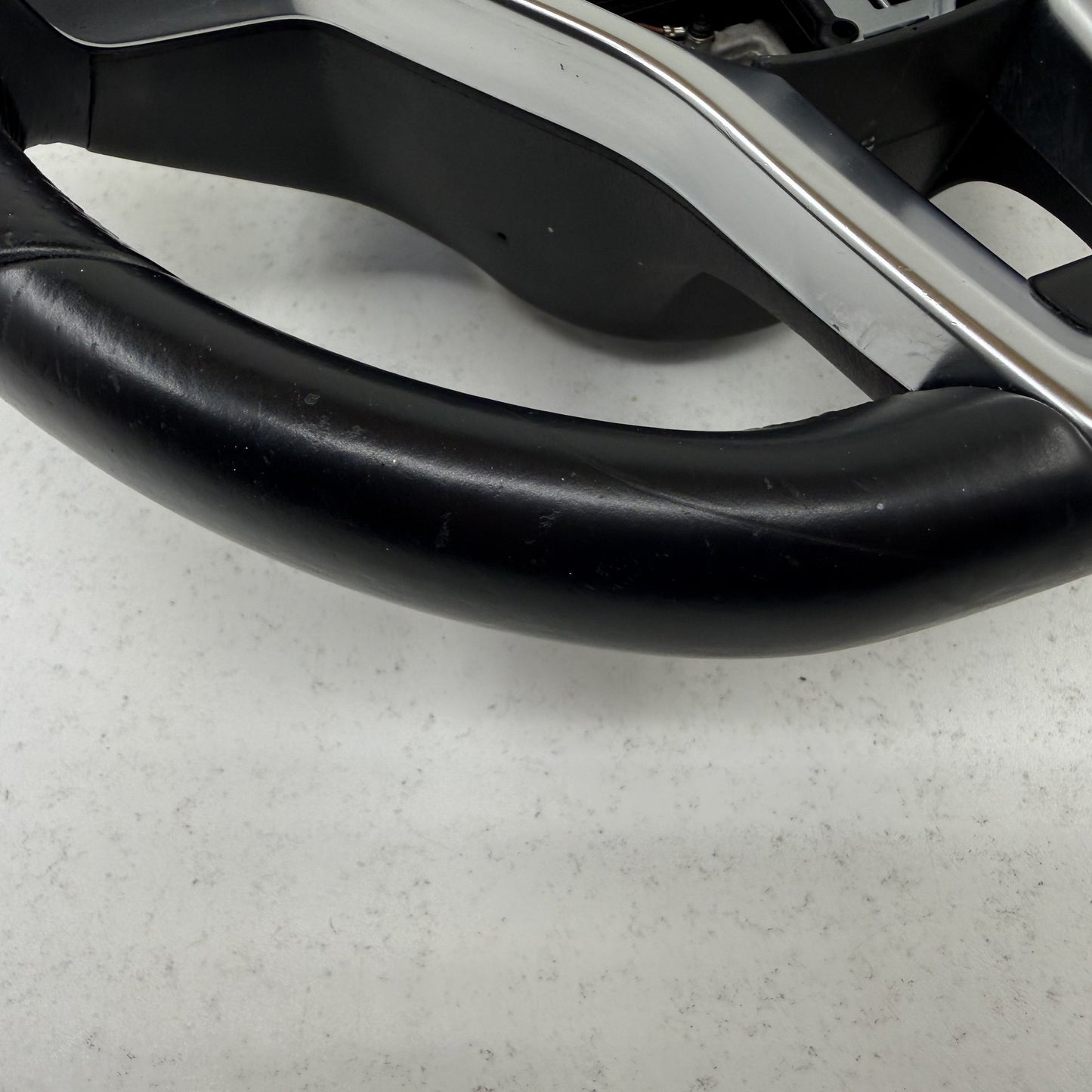 2012-2014 Mercedes-Benz C250 W204 Flat Bottom Sport Steering Wheel Black OEM