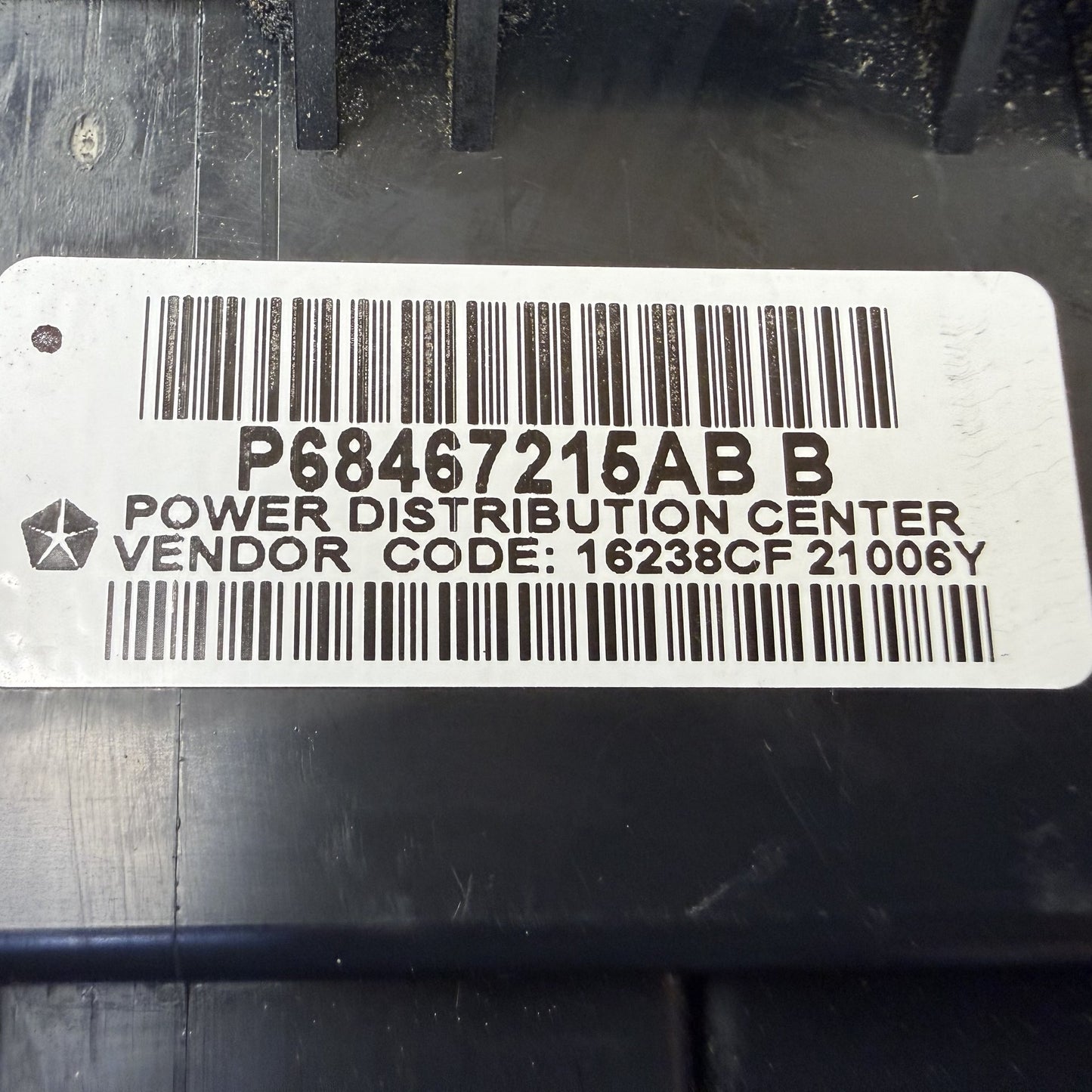2021-2026 Dodge Durango Engine Bay Power Distribution Center Fuse Box OEM