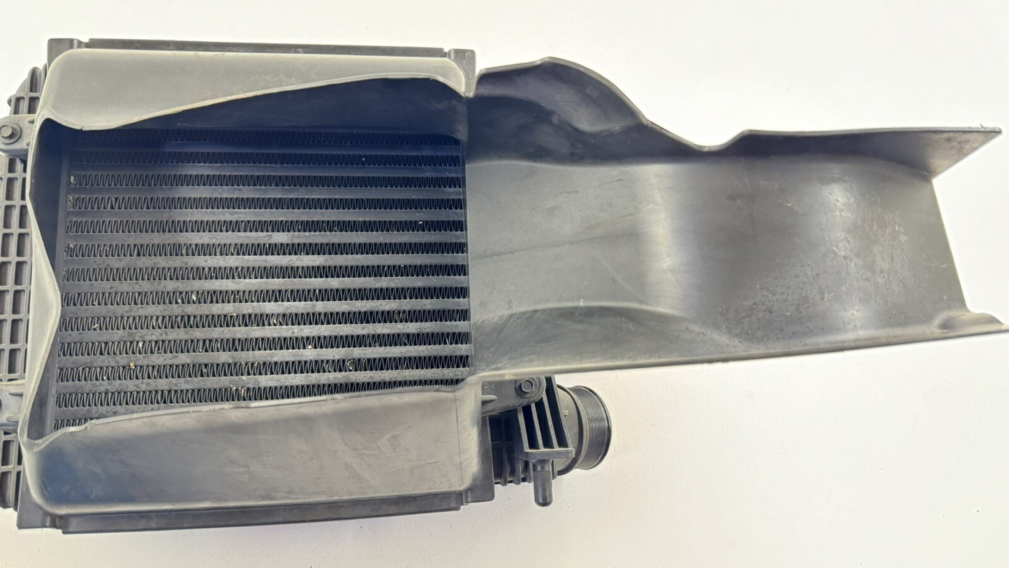 18-23 MASERATI GHIBLI PASSENGER RIGHT TURBO INTERCOOLER W/ DUCT 670039351 OEM