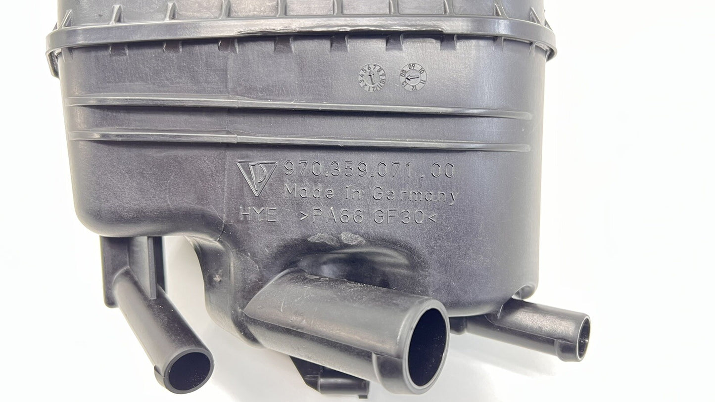 10-13 PORSCHE PANAMERA POWER STEERING FLUID BOTTLE RESERVOIR TANK OEM