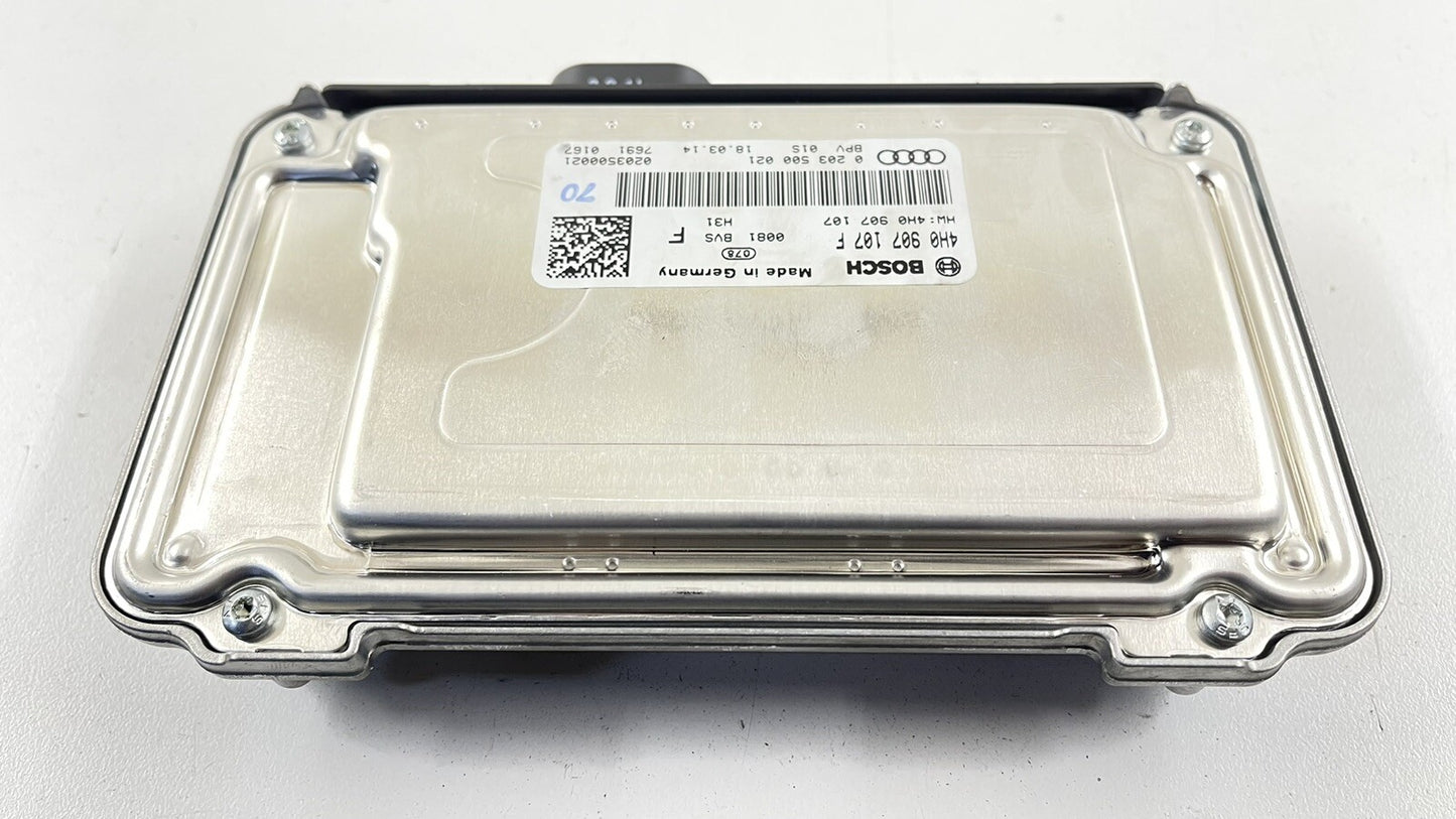 15-18 Audi A8 S8 Adaptive Cruise Distance Radar Control Module 4H0907107F OEM