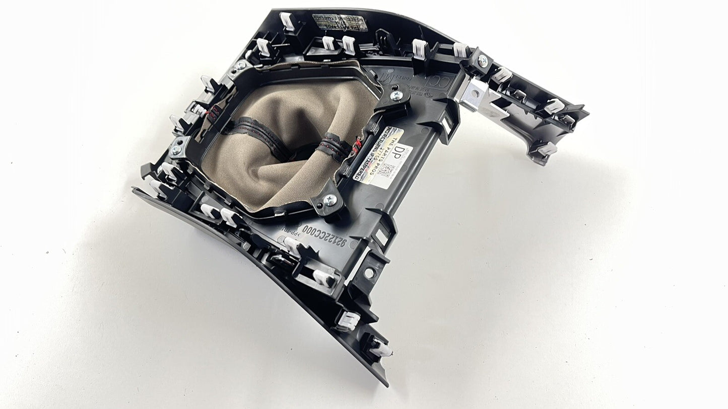 2022 SUBARU BRZ CENTER CONSOLE MANUAL GEAR SHIFT BOOT TRIM COVER 92121CC000 OEM