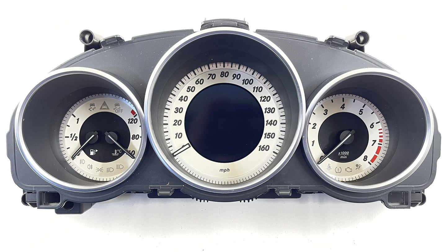 16-17 MERCEDES BENZ E550 W207 SPEEDOMETER INSTRUMENT CLUSTER GAUGE 33K MILES OEM