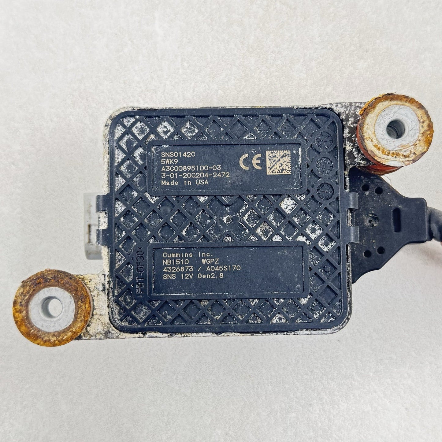 19-23 RAM 2500 3500 NITROGEN OXIDE SENSOR NOX SENSOR WITH BRACKET 4326873 OEM