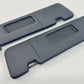 20-23 TOYOTA SUPRA LEFT RIGHT FRONT SUNVISOR SUN VISOR SHADE PAIR BLACK OEM
