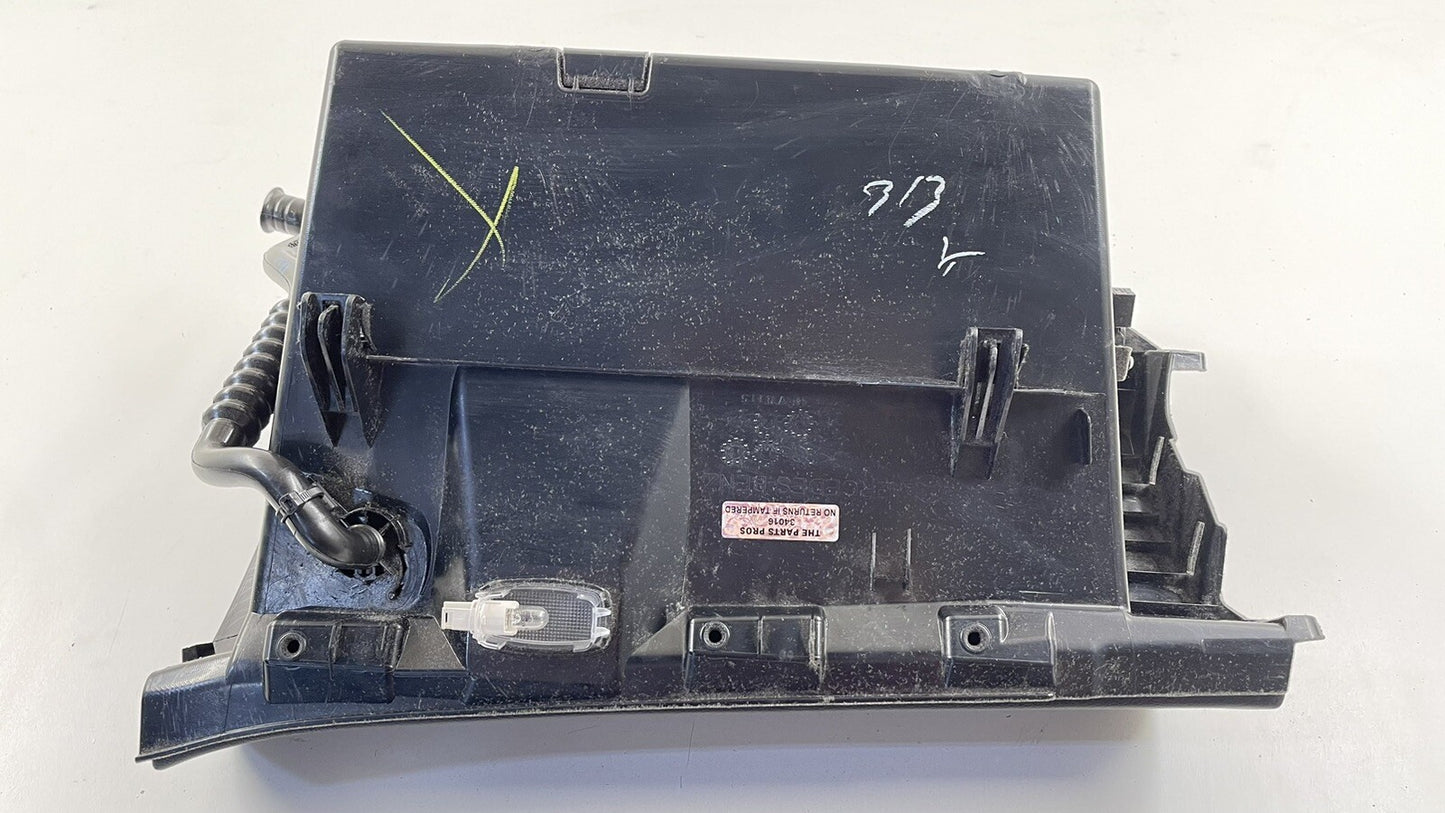 13-16 MERCEDES BENZ X166 GL350 FRONT GLOVE BOX COMPARTMENT BLACK A1666800191 OEM