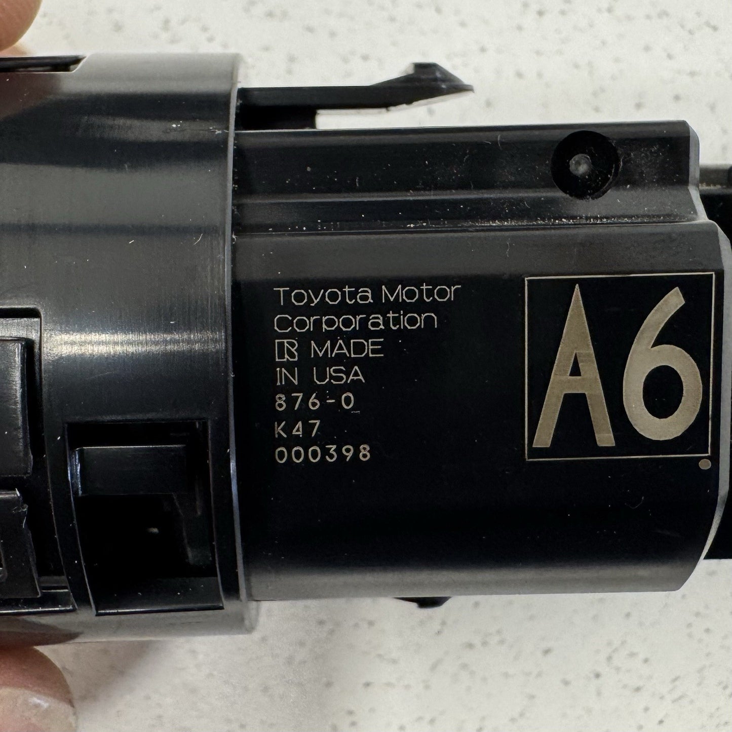 25-26 Toyota Camry Engine Ignition Switch Push Start Stop Button W/ Trim OEM
