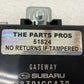 22-26 Toyota GR86 Front Central Gateway & ES Gateway Control Module Pair OEM