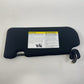 17-22 Infiniti Q60 Passenger Right Front Sunvisor Sun Visor Shade Black OEM
