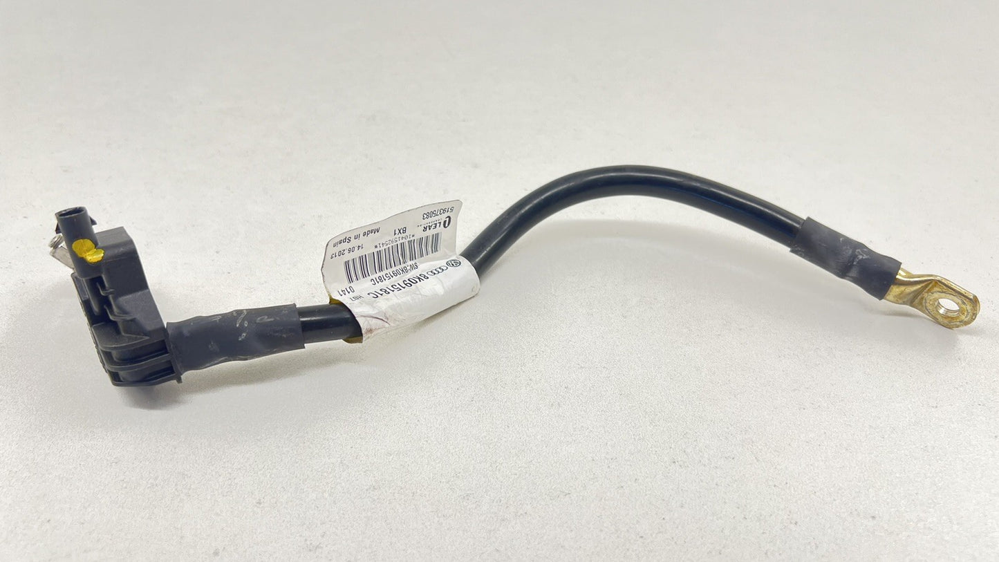 13-18 BENTLEY FLYING SPUR NEGATIVE GROUND BATTERY TERMINAL END LINK WIRE OEM