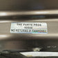 14-18 Bentley Flying Spur Driver Left Rear Door Shell Gazelle OEM