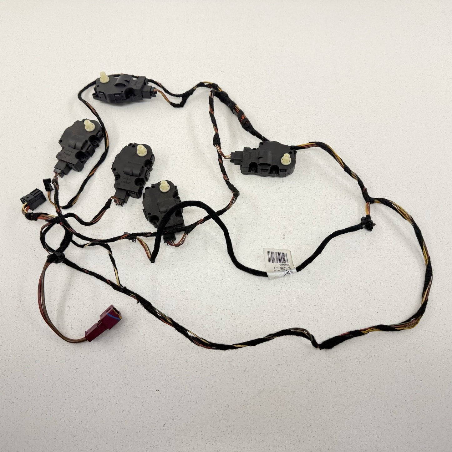 08-14 Mercedes W204 C250 HVAC Box AC Flap Motor Air Mix Actuator Set OEM