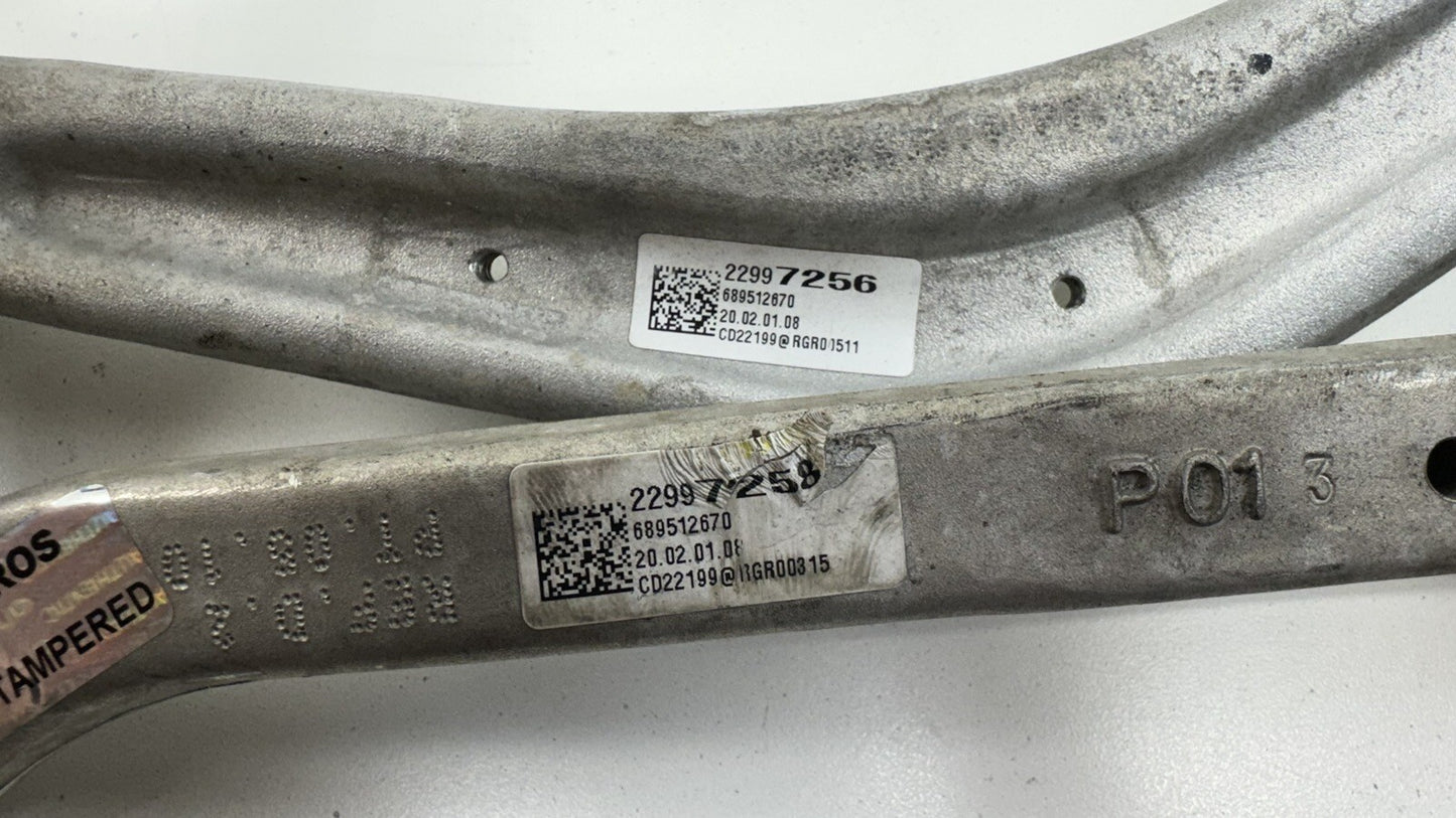 22-23 CADILLAC CT4 V BLACKWING DRIVER LEFT FRONT LOWER CONTROL ARM PAIR OEM