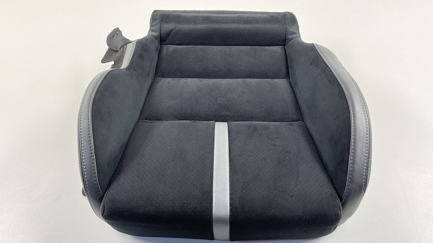 22-23 TOYOTA GR86 DRIVER LEFT FRONT LOWER SEAT CUSHION COVER BLACK OEM