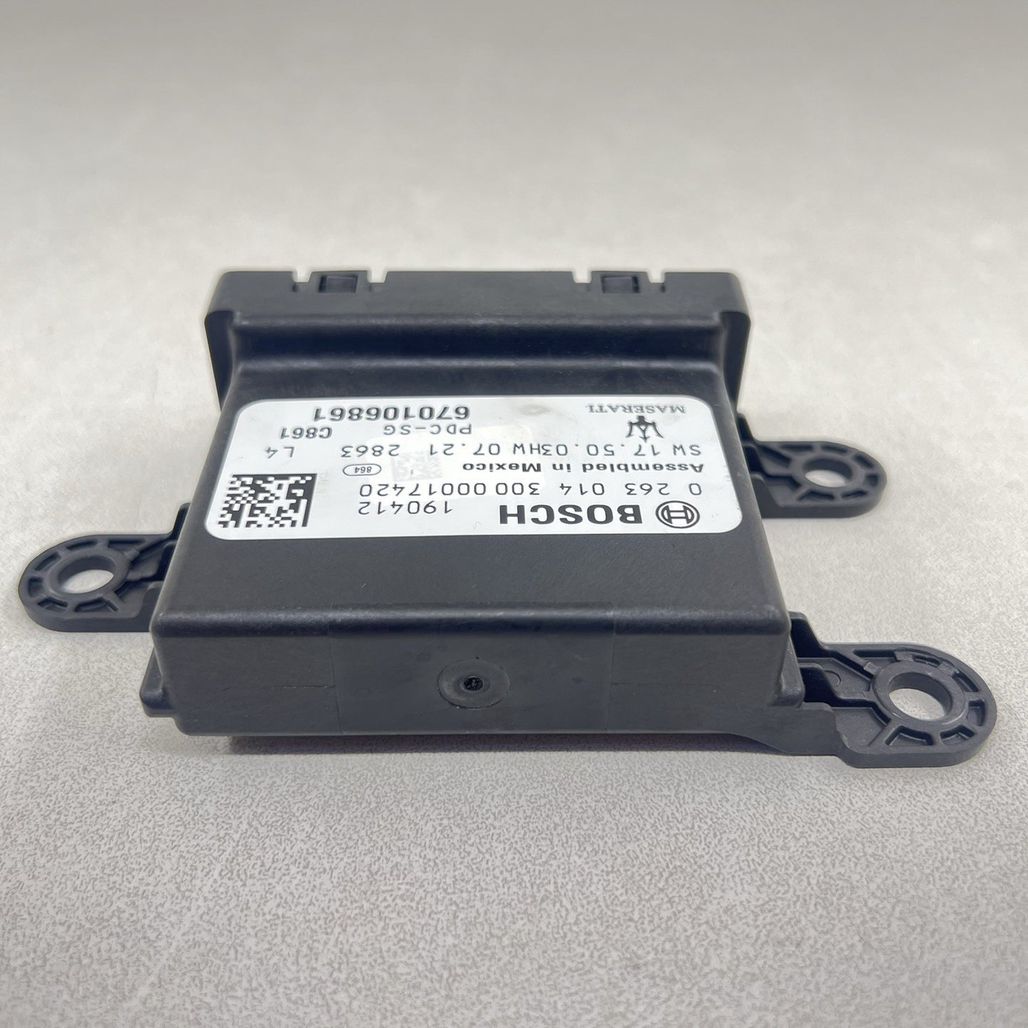 17-24 MASERATI GHIBLI PARKING PARK ASSIST AID CONTROL MODULE 670106861 OEM