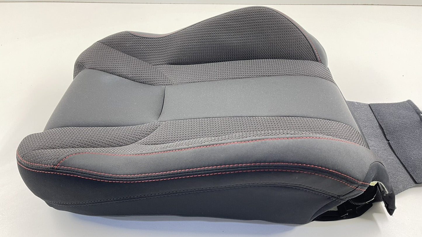 22-23 SUBARU WRX DRIVER LEFT FRONT UPPER SEAT CUSHION COVER CLOTH OEM