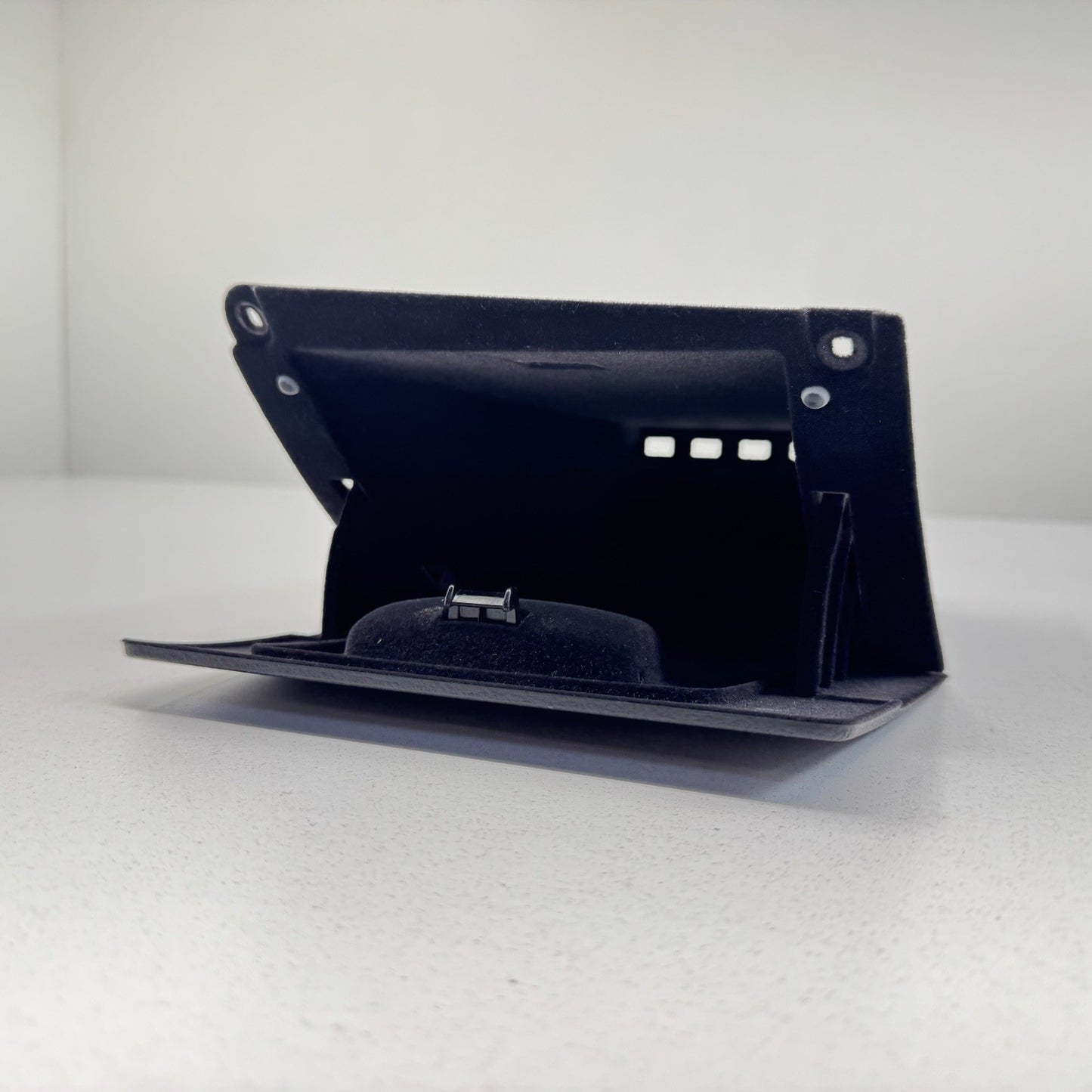 11-16 BMW M5 528 535 550 F10 Left Dash Storage Box Tray Compartment Black OEM