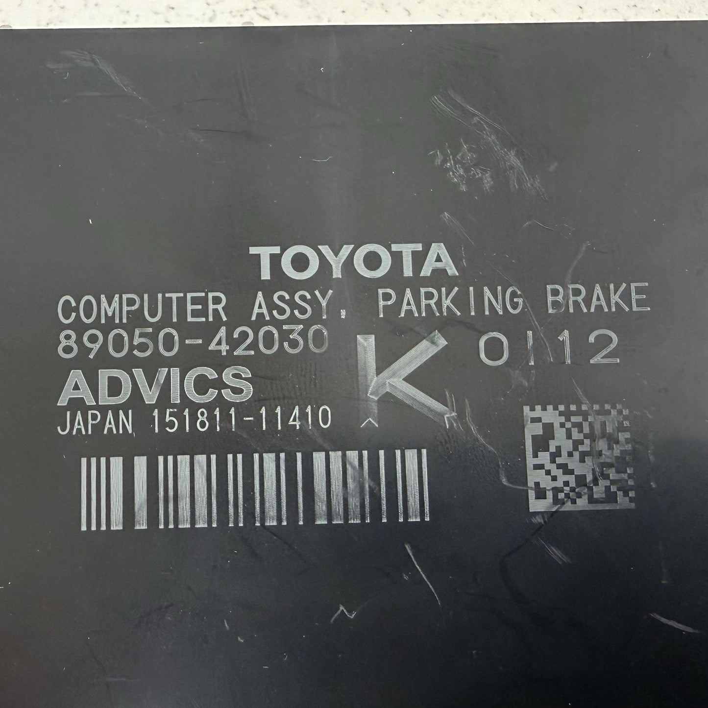 19-22 Toyota RAV4 Parking Park Brake Computer Control Module 89050-42030 OEM