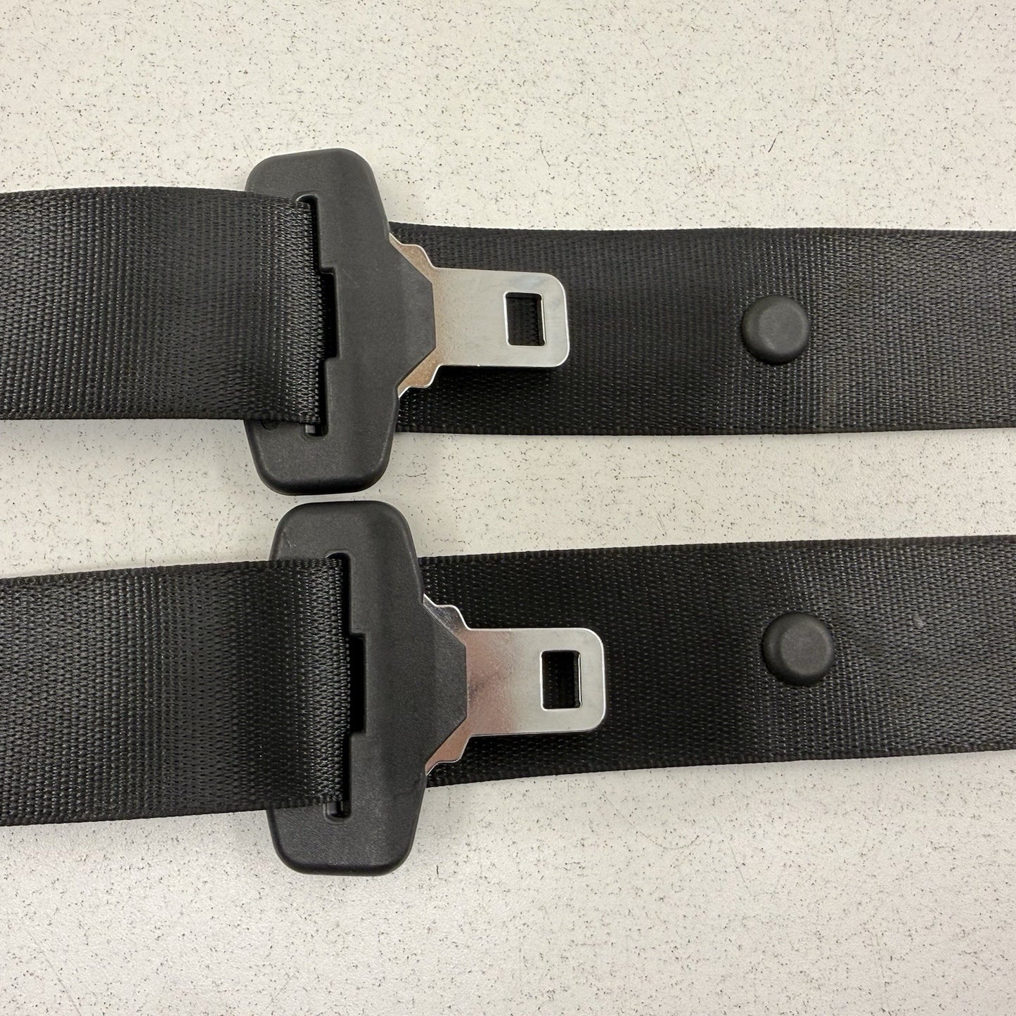12-18 BMW F30 F80 M3 Rear Seatbelt Seat Belt Retractor Set Black OEM