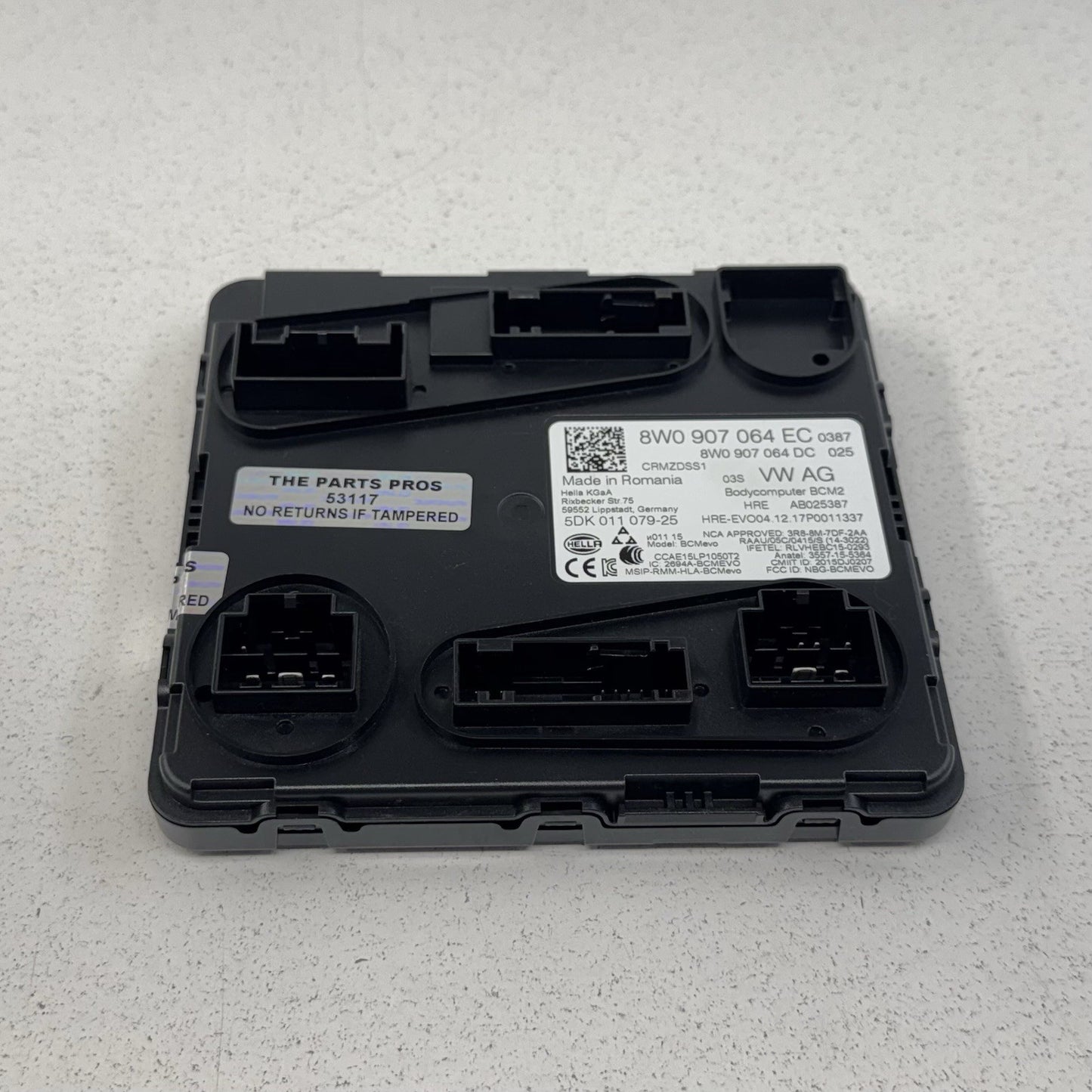 18-25 Audi A4 A5 S4 S5 RS5 Body Comfort Control Module BCM 8W0907064EC OEM