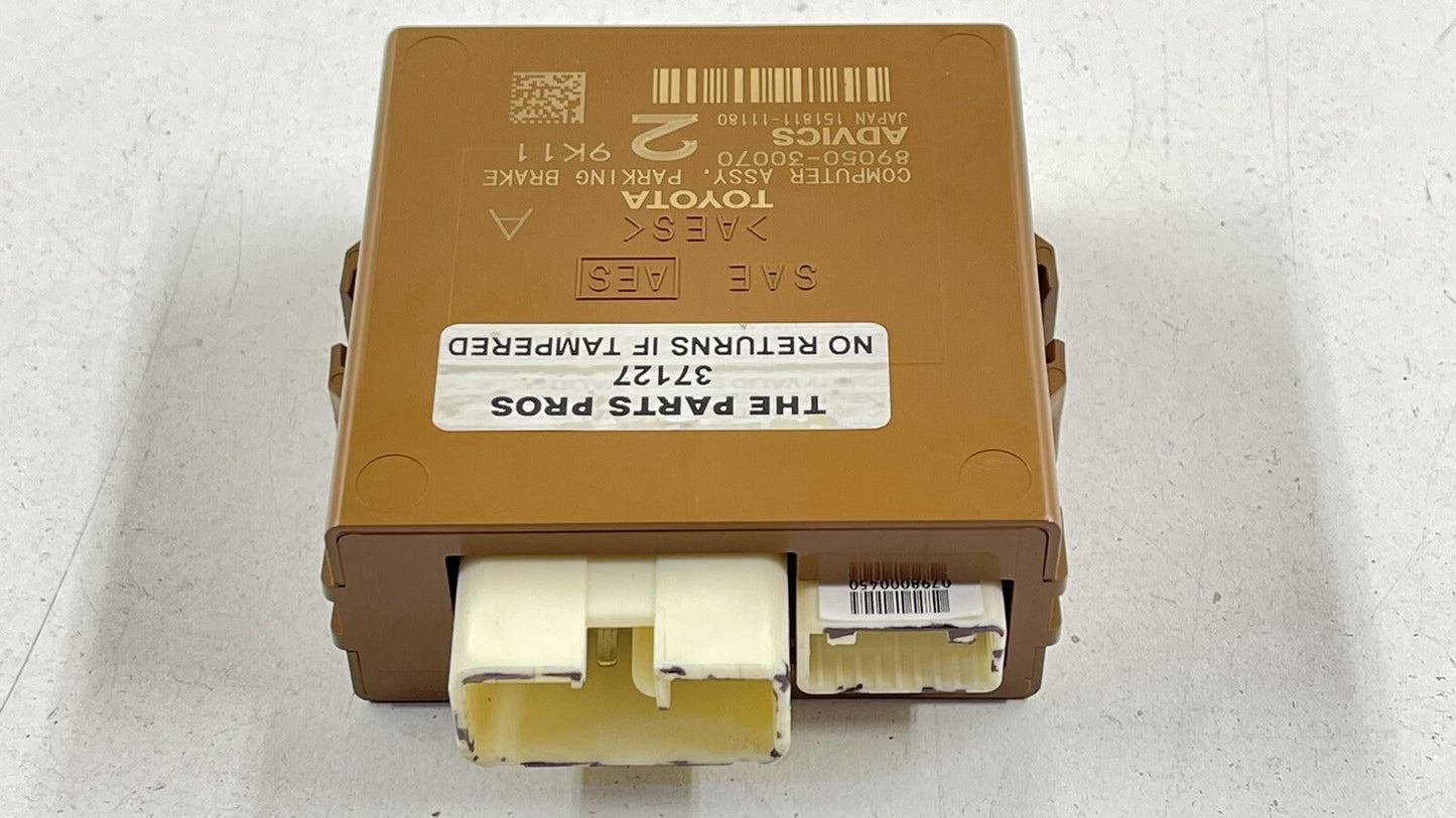 16-20 LEXUS GS F PARKING BRAKE PARK BRAKE CONTROL MODULE 89050-30070 OEM