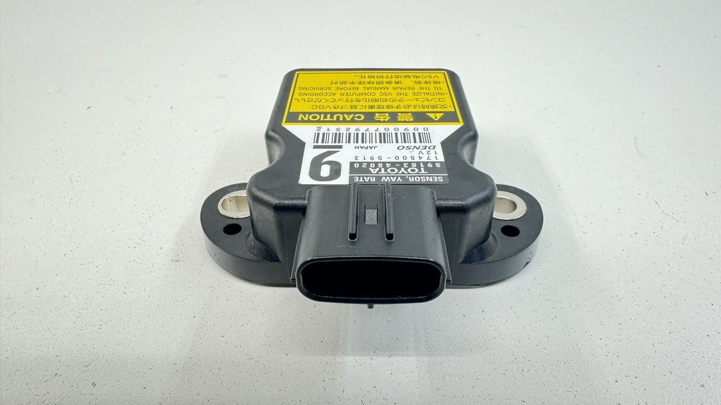 15-22 LEXUS RC F STABILITY YAW RATE SENSOR MODULE 89183-48020 OEM