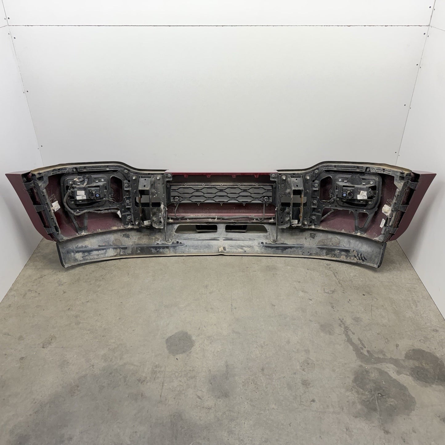 19-24 Ram 4500 5500 Front Bumper Assembly Complete With Sensors Painted Red OEM
