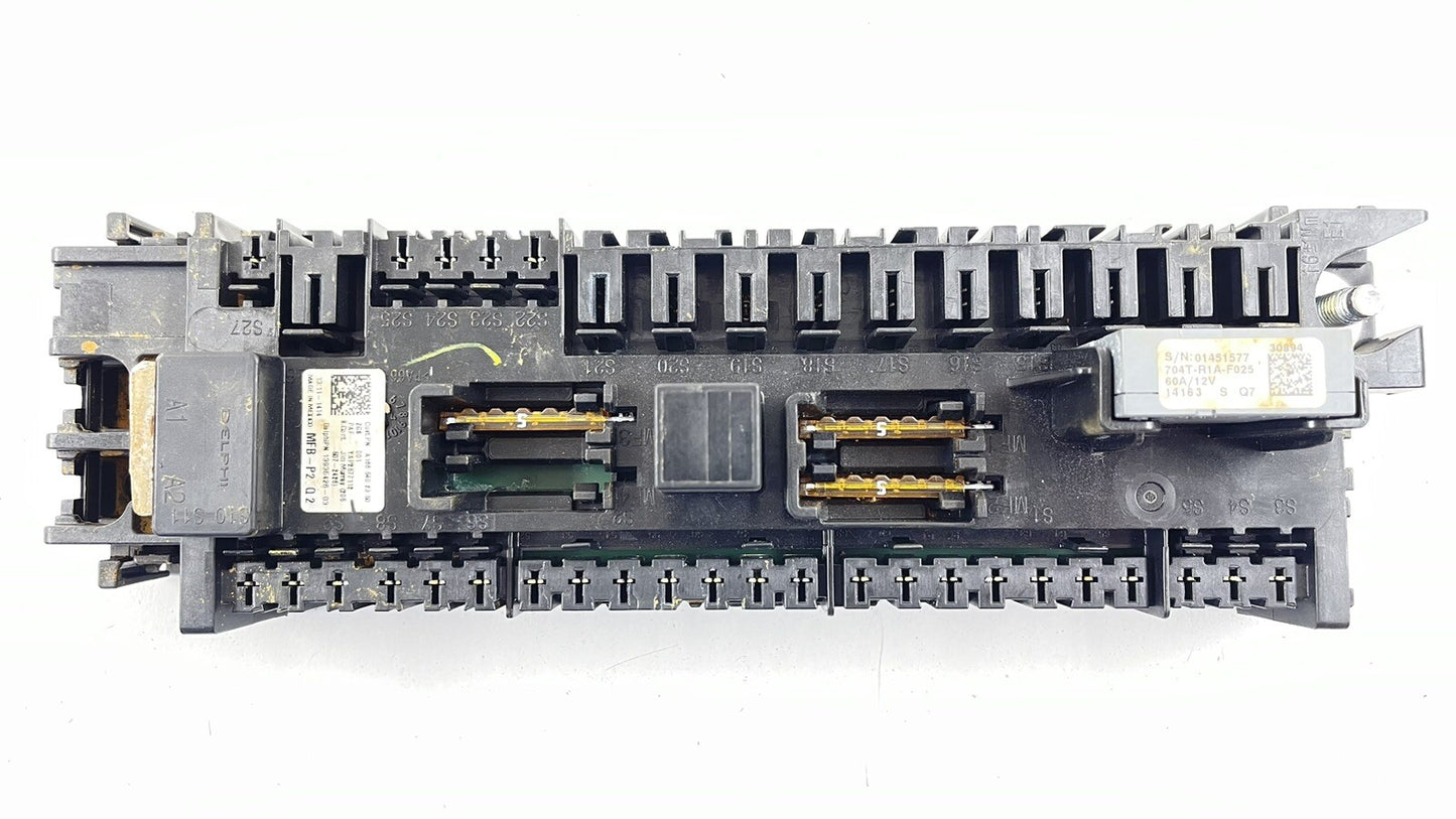 13-16 MERCEDES GL350 X166 RIGHT FRONT SEAT FUSE RELAY BOX MODULE 1665420518 OEM